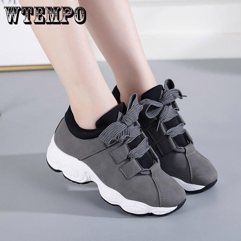 Módní tenisky Dámské boty Dámské vulkanizované boty Ležérní tenisky Tátovy boty Dámské ploché boty