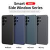 S25Ultra Slimme Raamhoes, APP Wakker Maken/Slaap, Portemonnee Telefoon Kaarthoes Voor Samsung Galaxy S25 Ultra Kaartvak Houder