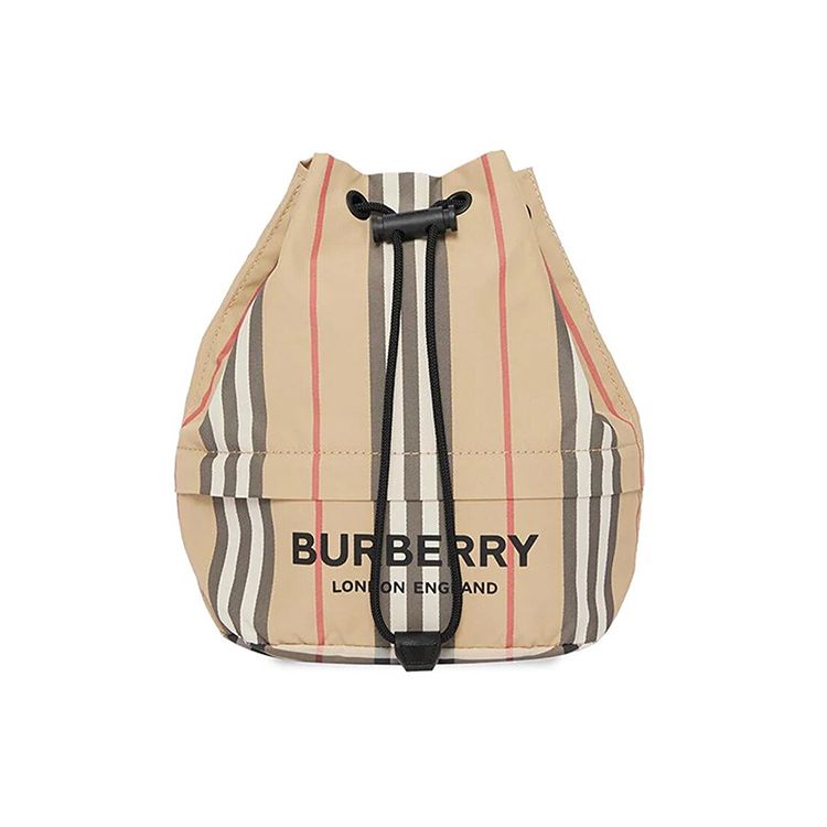 

Burberry Логотип Принт Іконка Смужка Затяжка Мішечок Архівний Бежевий Унісекс Мішечки Кремовий 8026737 Basic Set (Bag+Dust Bag)