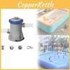 Inflatable Pool Filter Cartridge For Large Swimming Pools With Pump And