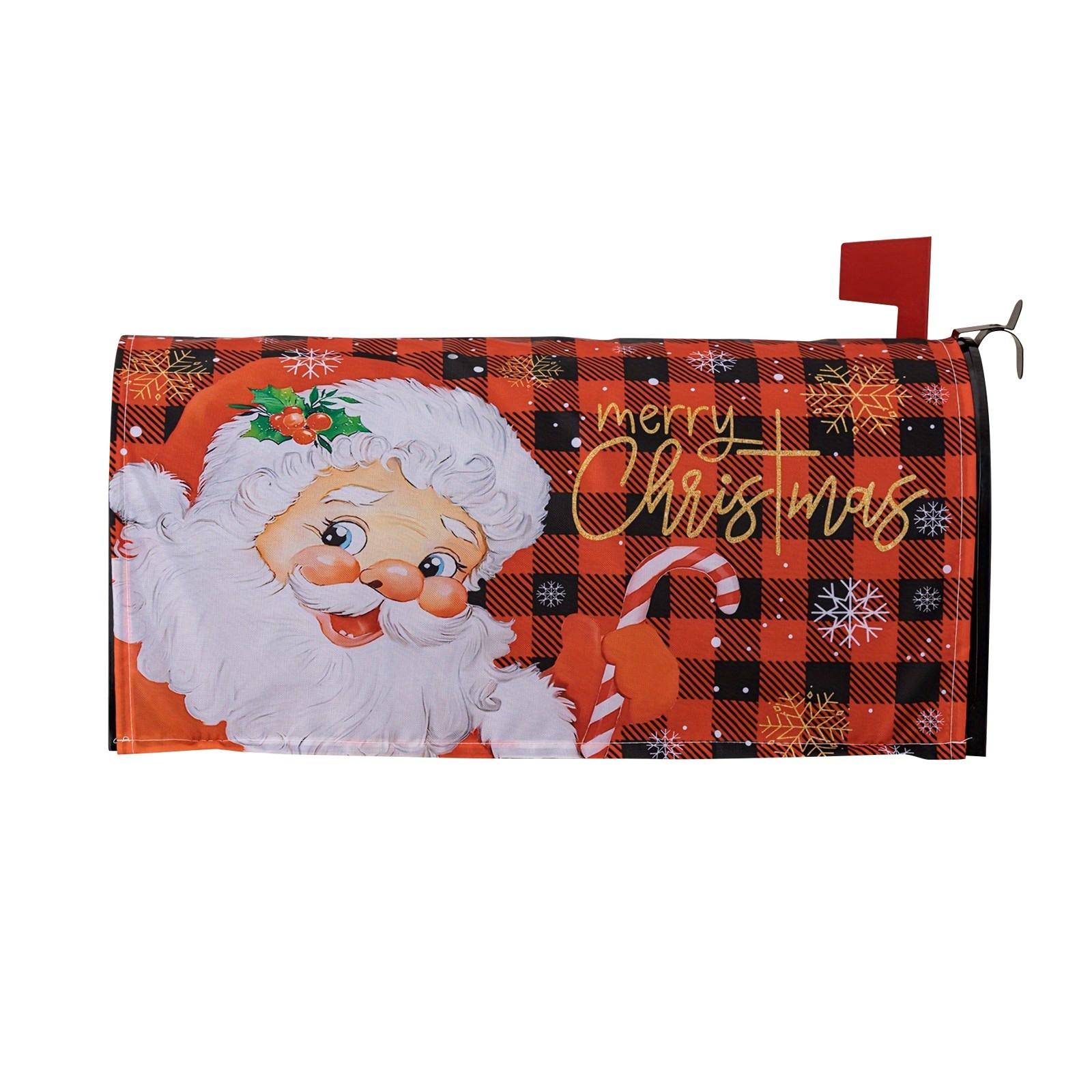 

Рождественское и зимнее украшение для почтового ящика подойдет для семей, дворов и садов. One Size