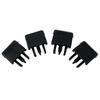 Air Vent Clips Adjust Air Conditioning Vent Black Plastics