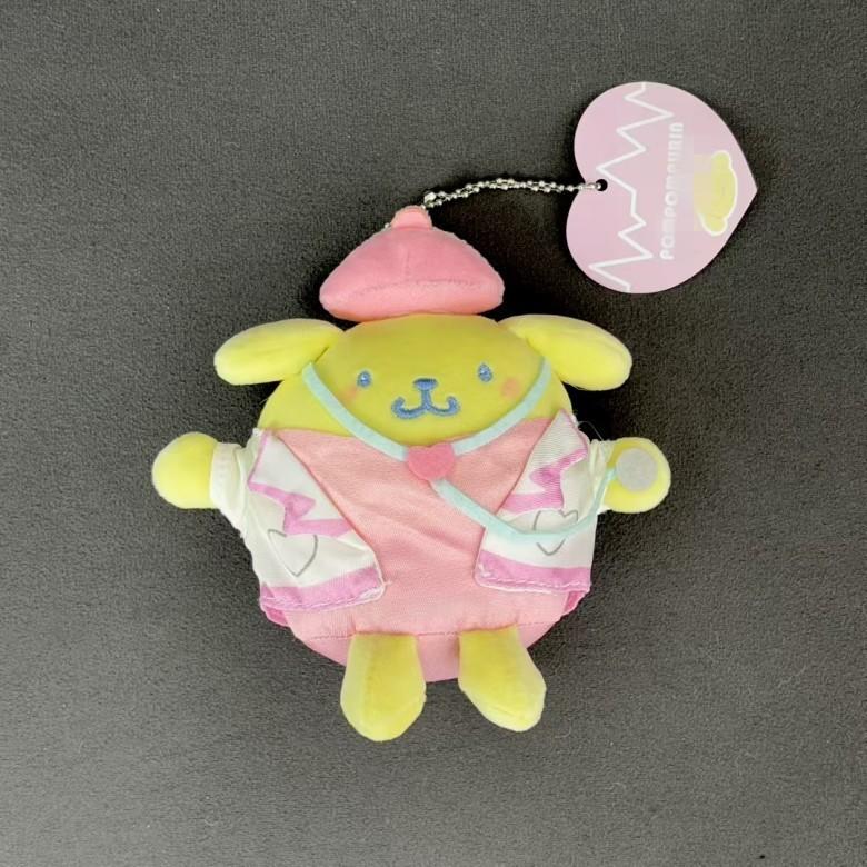Kuromi Hello Kitty Melody Plush Pendant With Nurse Dress Design For Girls And Kids Collectible Decor