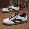 Men's shoes autumn 2024 new trendy versatile platform casual shoes men's non-slip and wear-resistant low-top comfortable board shoes