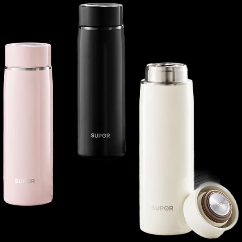 Supor 316L Stainless Steel 450ml Tea Infuser Thermos