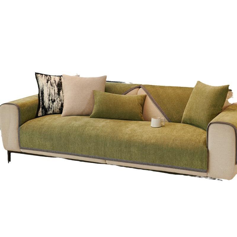 Light Luxury Premium Chenille Sofa Cushion Universal In All Seasons  New Simple Non-Slip Seat Cushion Cover Cloth Towel