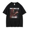 Autistic Funny Skeleton Meme Print T Shirt Men Women Fashion Gothic Retro T Shirt Short Sleeve Tshirt Clothes