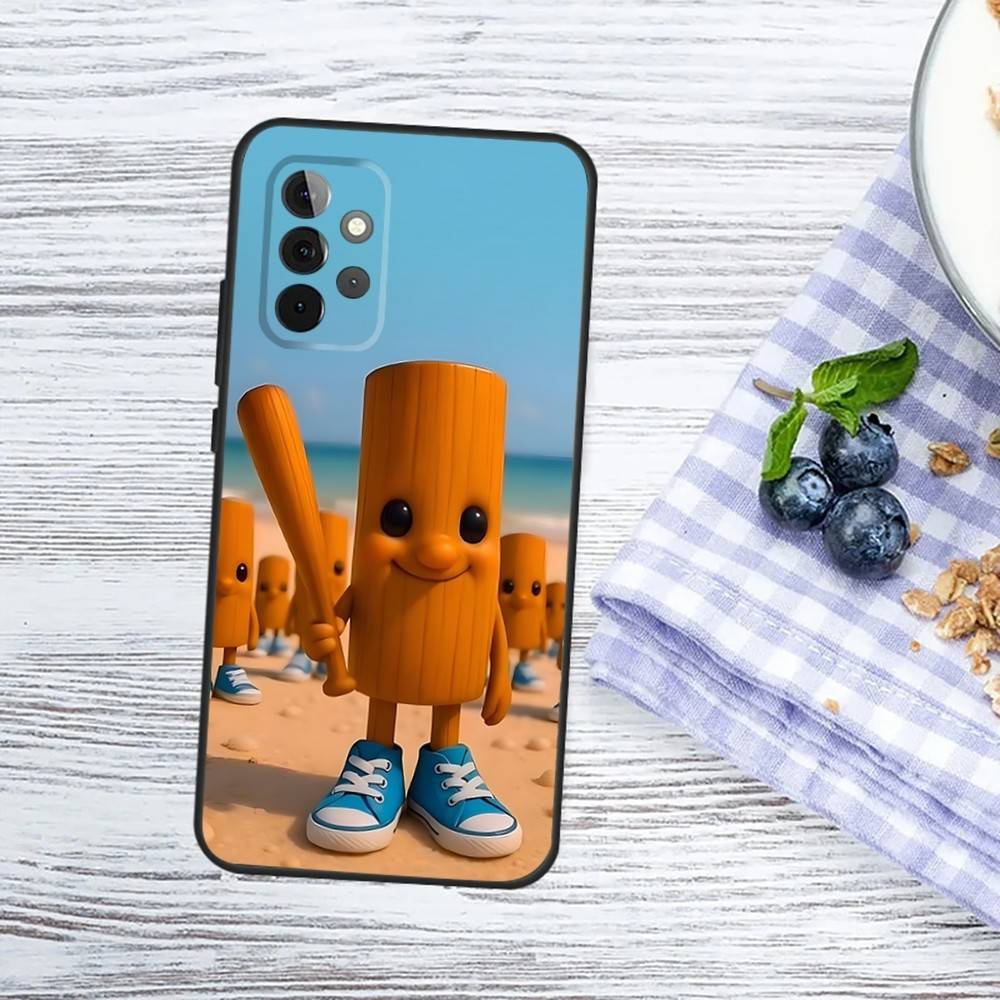 

B-Brainrot T-Tralalero Phone Case For Samsung Galaxy A13,A21s,A22,A31,A32,A52,A53,A71,A80,A91 Soft Black Phone Cover Samsung a324g