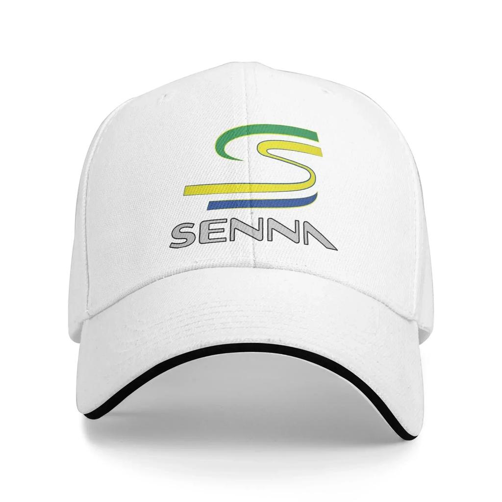 Klasyczna Czapka Golfowa z Logo Ayrtona Senny Brazylia Styl Unisex Czapka Trucker Codzienny Prezent Golfowy Kapelusze Przeciwsłoneczne