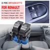 For RENAULT MEGANE II 2/SCENIC II/GRAND SCENIC II 2002-2009 Electric Window Lifter Switches Switch Button 8200315040 8200107772