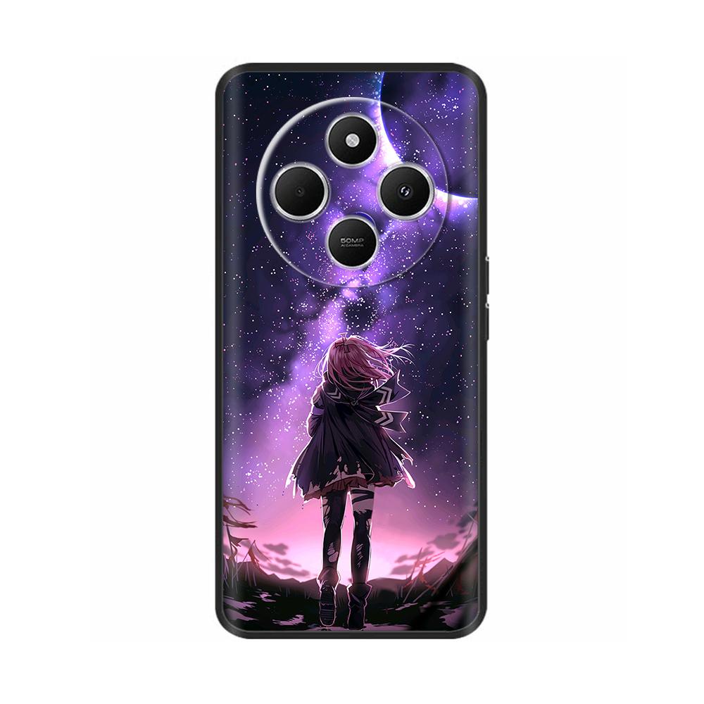 For Xiaomi Redmi 14C Silicone Case Cute Pattern Soft TPU Phone Cover For Redmi 14C Fundas Protective Back Cover 14 C Bumper Bags