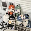 Men'S Casual Chest Bag Student Small Crossbody Bag Personalized Shoulder Bag Women'S Lightweight Small Backpack