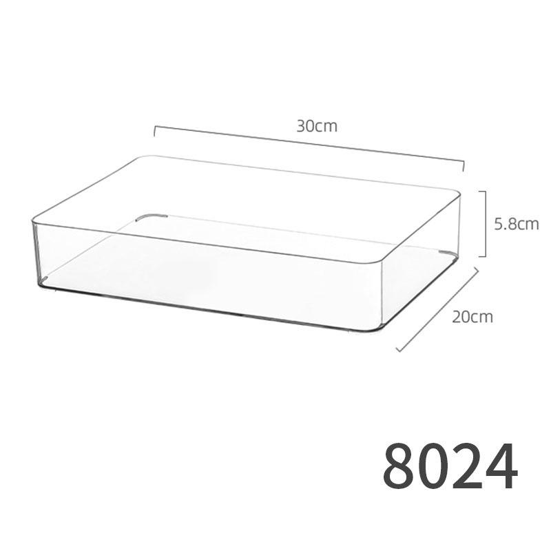 Japanese-Style Transparent Mirror Cabinet with Drawer for Cosmetics, Lipstick, Toiletries, Stationery, and Eyebrow Pencil Storage