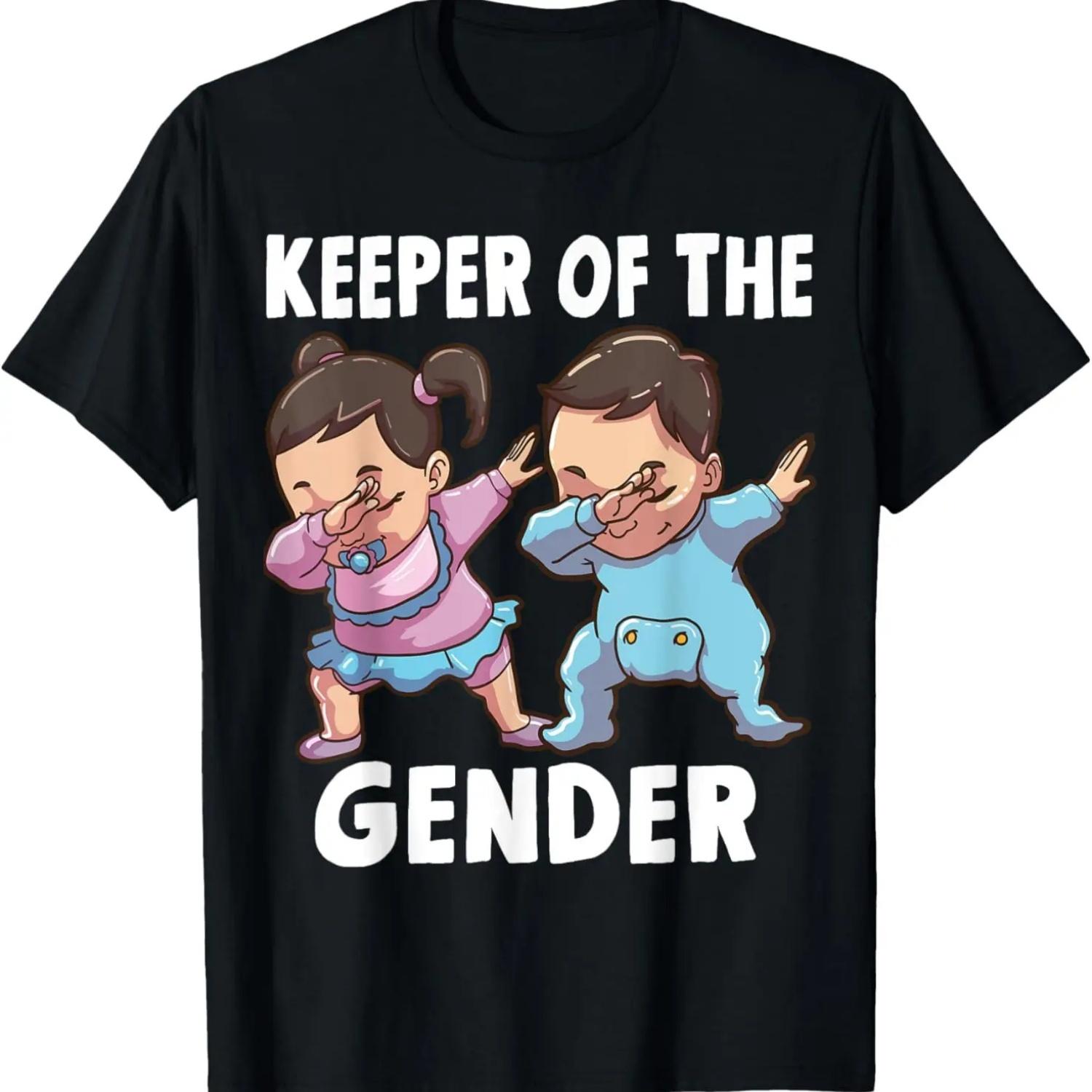 Gender Reveal Party Keeper of the Gender T-Shirt S