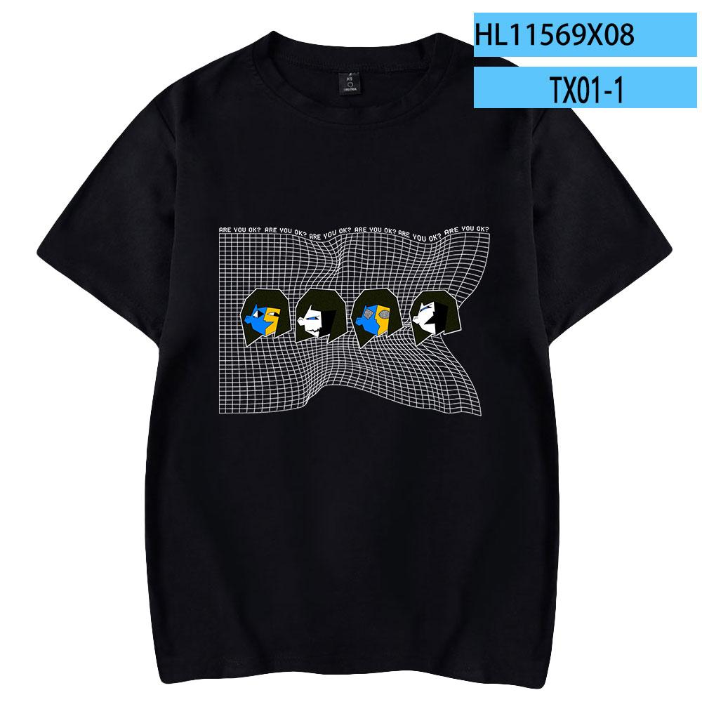 Joel G Merch Animator Print Tshirt Unisex Fashion Funny Casual HipHop Cartoon Style Short Sleeve Tee