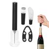 Portable Wine Opener Set Portable Air Pump Wine Opener Needle Wine Bottle Opener Aerator Cork Remover For Wine Accessories