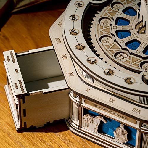 Tsukurundesu® 3D Wooden Puzzle ST002 Globe with Japanese Instructions