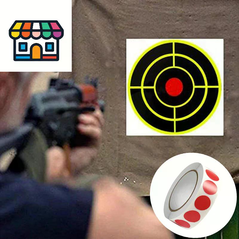 0.75In Round Color-Code Dot Labels Adhesive Shooting Sticker for Archery Bow Hunting Practice Training Targets