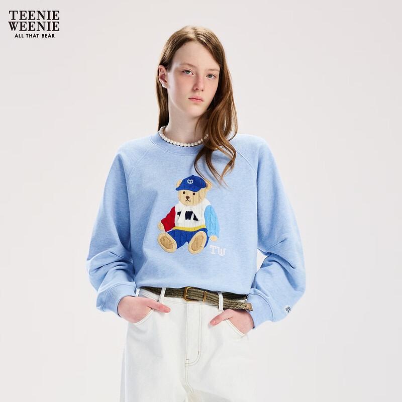 Teenie Weenie Bear Cartoon Letter Sweatshirt S