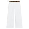 Zaprha 2025 Summer New Fashion With Belt High Waist Wide Leg Casual All-matching Jeans 1889152