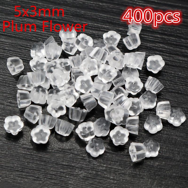 Multi-colors Metal and Plastic Earring Back Plug Cap Nail Accessories Anti-allergic Anti-inflammatory DIY Jewelry Accessories