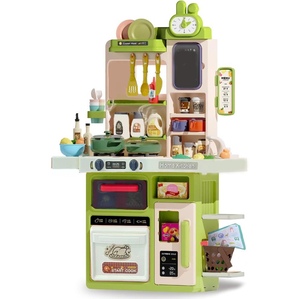 Simulation Kitchen Toys For Kids Play House Cooking Food Tableware Set Toddler Role Play Educational Kitchen Utensils Gift