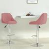 Day and Night - Day and Night Kitchen Stool 2 Pack Pink Velvet