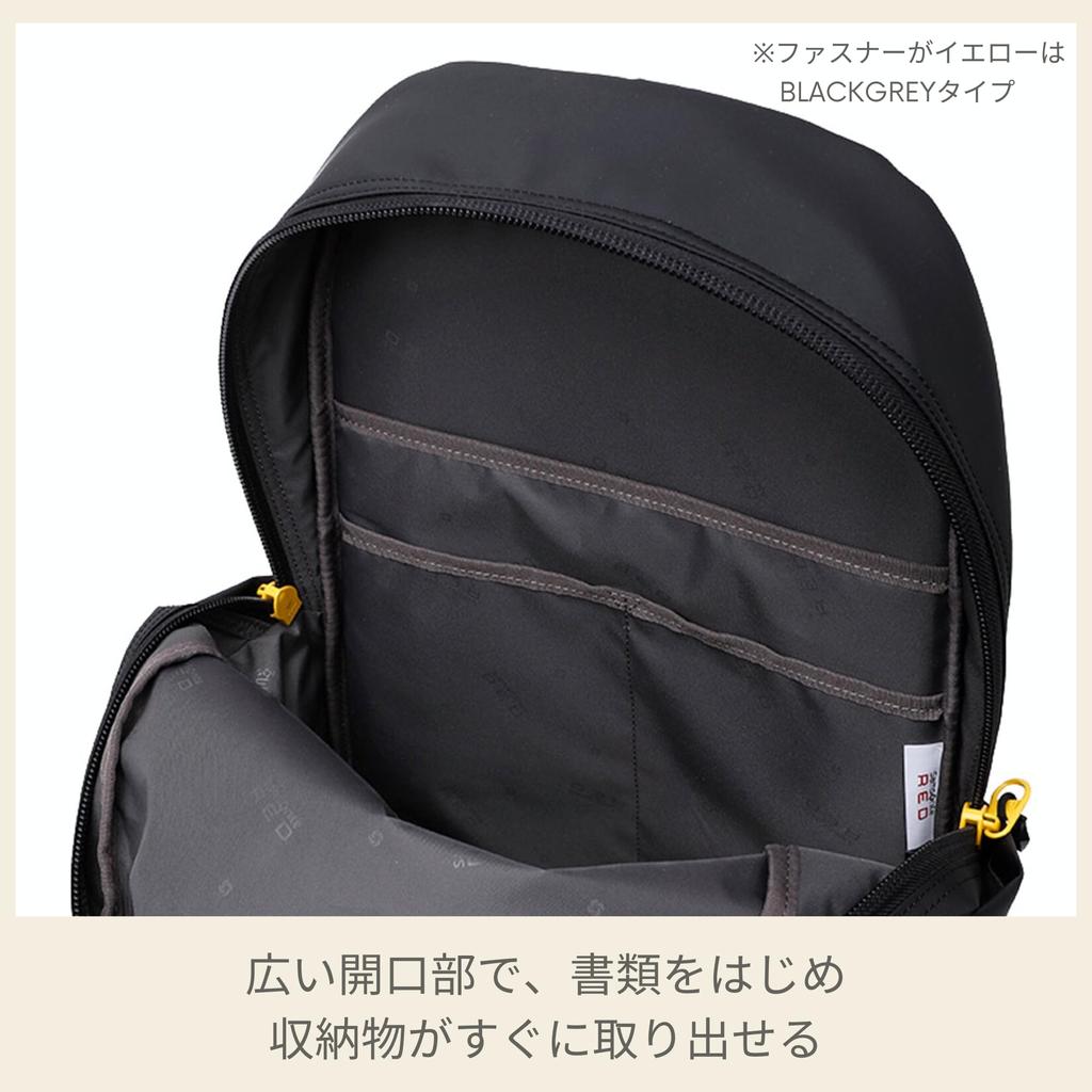 [Samsonite Red] Exsac Style Full Daypack in Schwarz, Authentisches japanisches Produkt