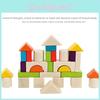 Educational Building Blocks Wood Set With Eco-friendly Finish For Kids Learning Fun