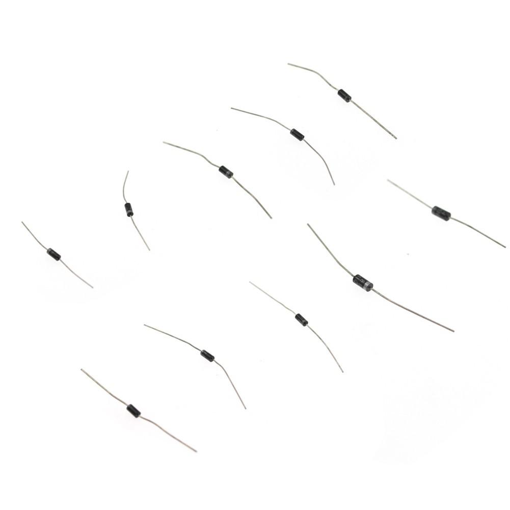 200pcs 10 Value Rectifier Diode 1N4001~1N5819 Zener Diode Assortment Kit