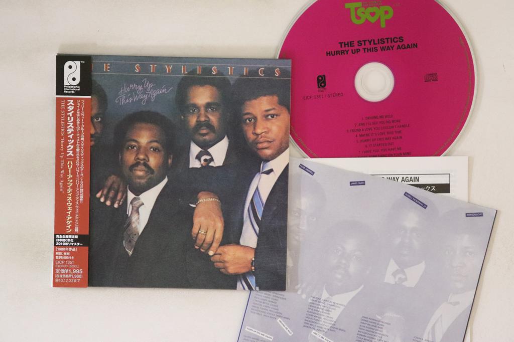 CD STYLISTICS  Hurry Up This Way Again EICP1351 PHILADELPHIA I 2010 Japan Obi SoulFunk Used