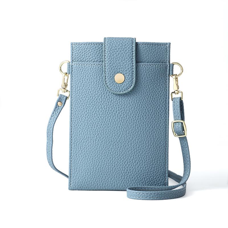 Women Crossbody Phone Bag PU Leather Cell Phone Wallet Purse Touchscreen Shoulder Bag Card Holder Coin Purse Mini Messenger Bag for Women