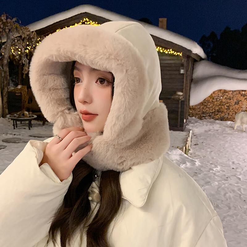 ВСТРЕЧАЙТЕ SUNNY Женская зимняя балаклава-шлем со встроенным шарфом One Size