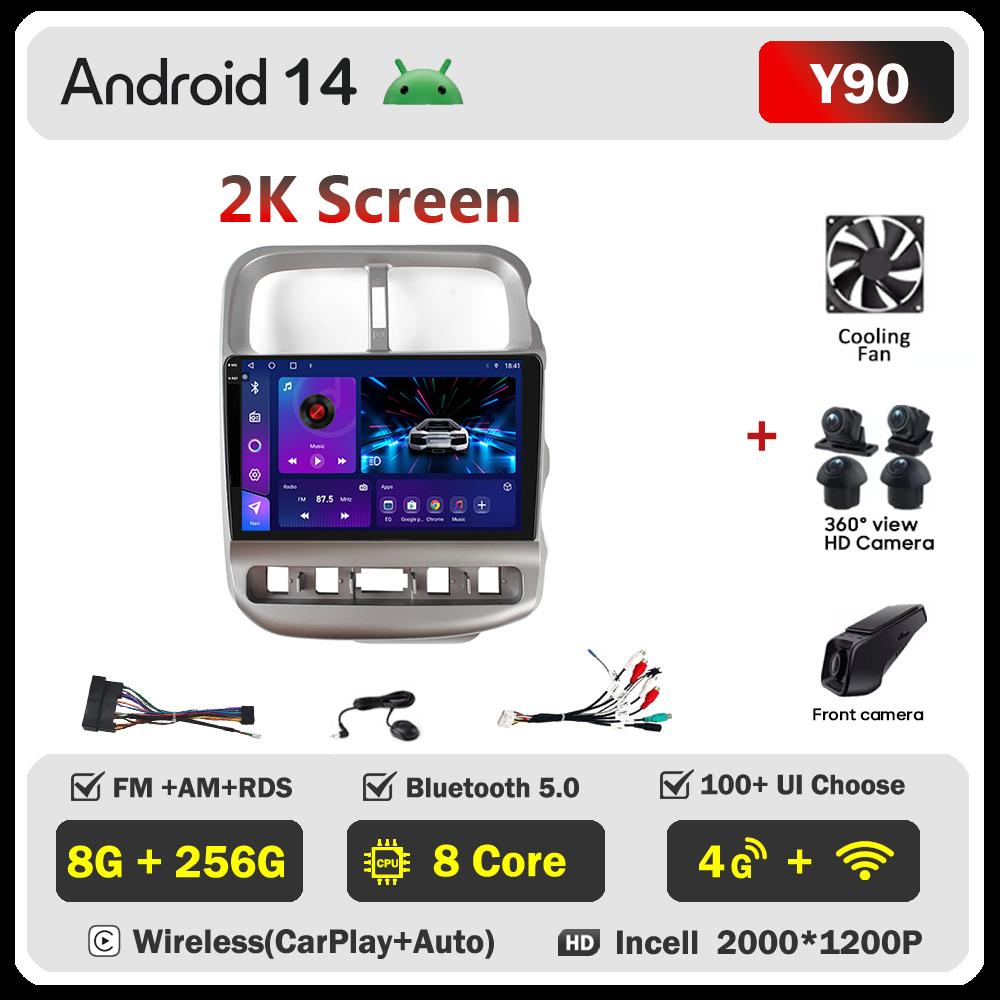 For Kia BONGO 2004-2012 Car Radio Player Car Carplay Screen Autoradio Mirror Link Car Intelligent Systems Touch Screen 8 Core 4G