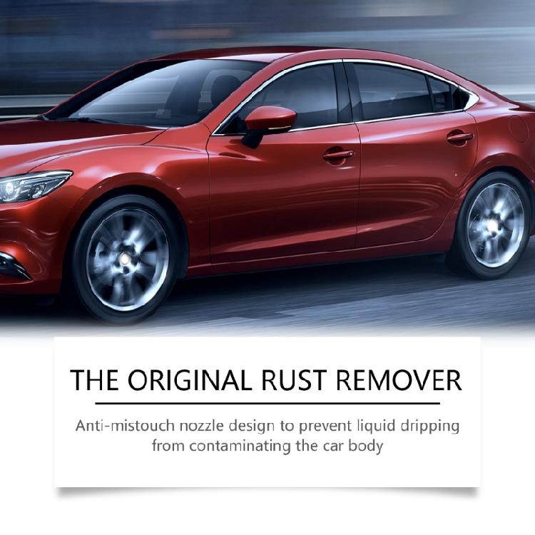 Powerful Oxidation Remover Sprayer for Car Parts Chains Tools Fast Reaction Formula Breaks Down Rust Without Scrubbing
