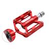 OSC Bicycle Cross Bike Ultra Aluminum Cross Flat Set of 2 Pedals, Lightweight, Alloy, Anti-Slip, Bike, MTB, Pedals, Durable,