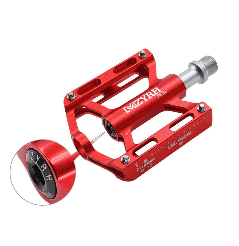 OSC Bicycle Cross Bike Ultra Aluminum Cross Flat Set of 2 Pedals, Lightweight, Alloy, Anti-Slip, Bike, MTB, Pedals, Durable,