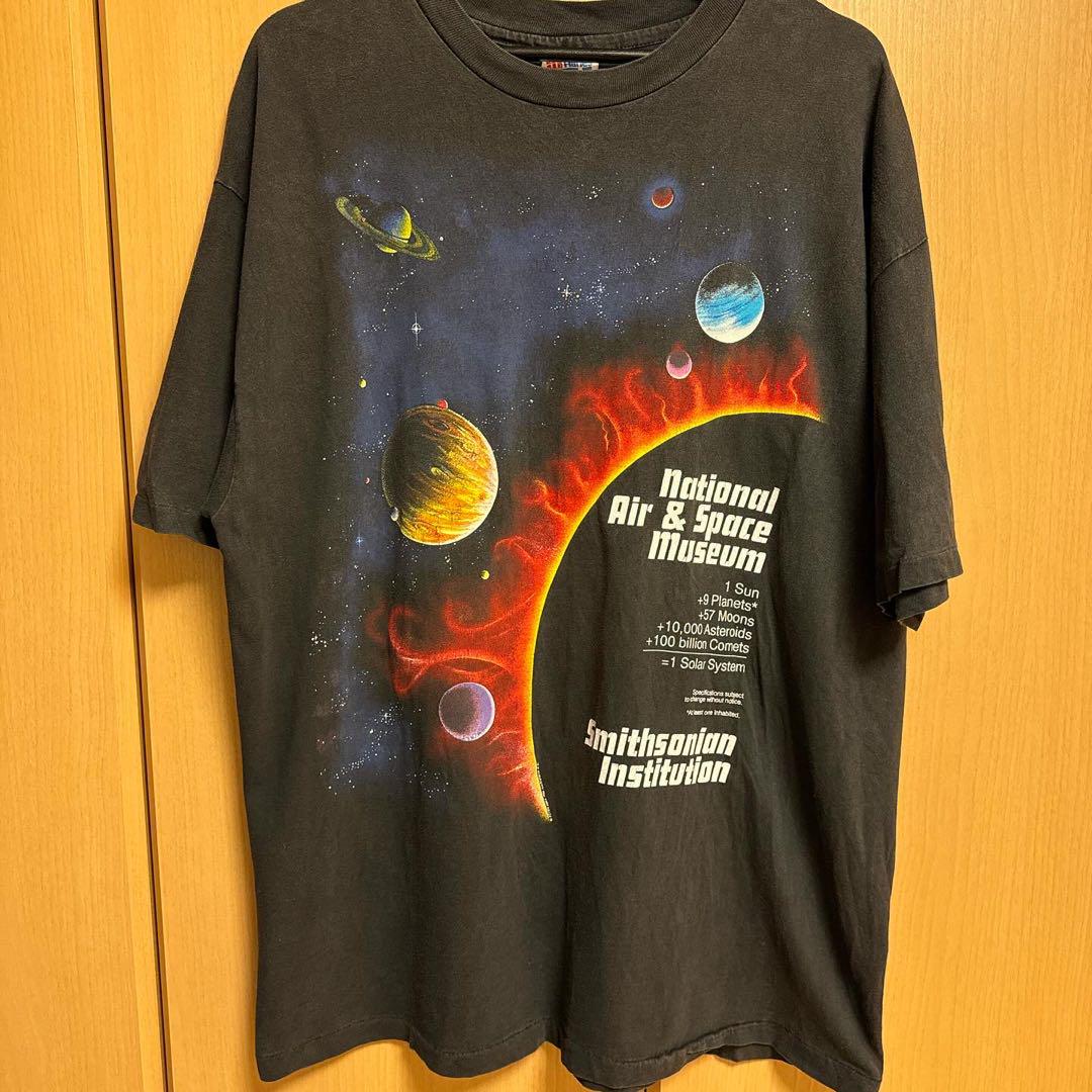 

[Б/У] Винтажная футболка Смитсоновского музея Искусство Кино Корпоративный Аниме