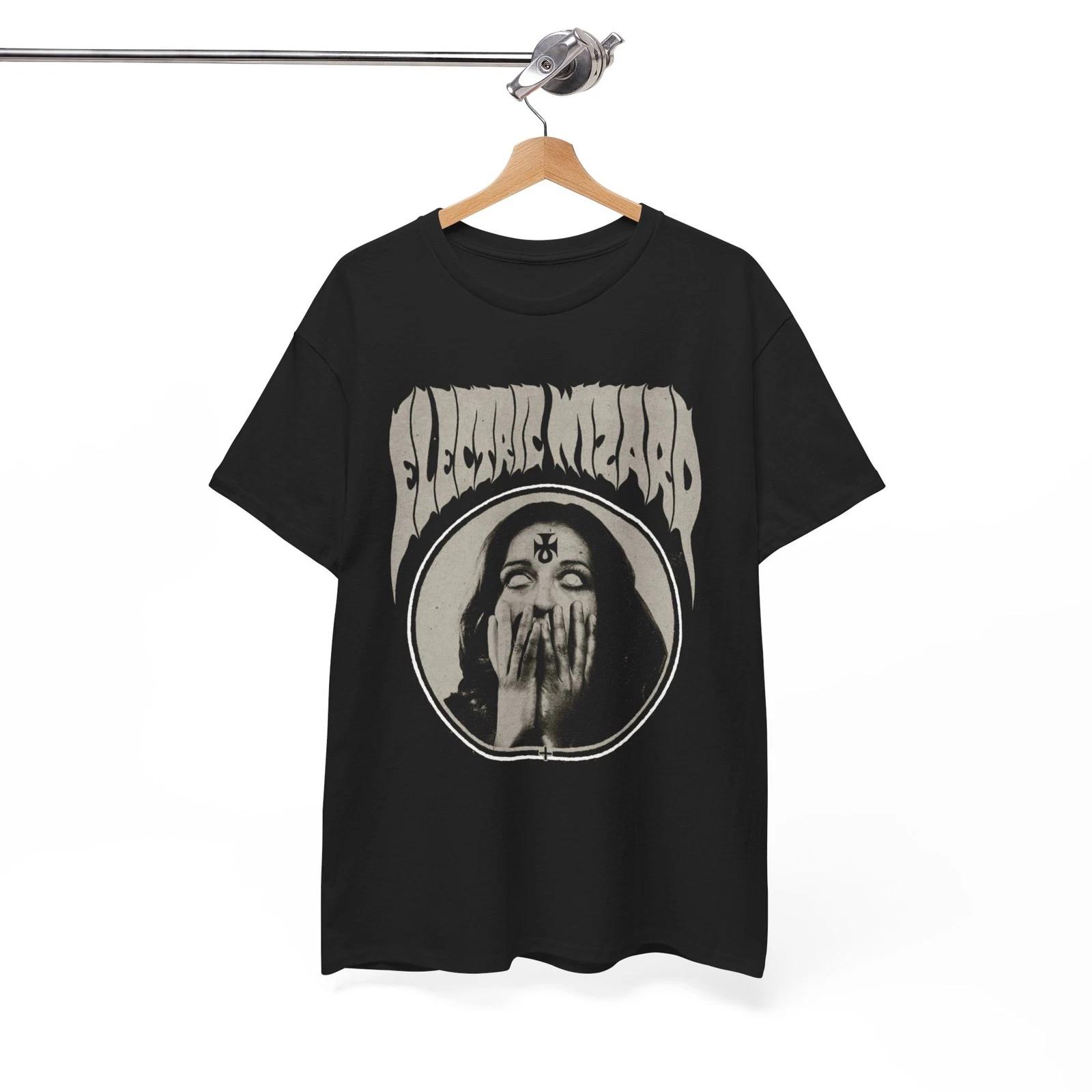 Футболка Electric Wizard, Дум-метал Стоунер-рок Черная, Дум-метал, Унисекс L