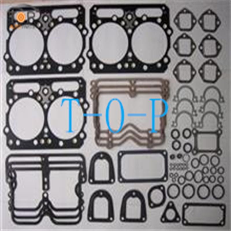 NT855 New Engine Complete Overhaul Rebuilding Gasket Kit 3803982+3801235 4058790 3411461 For Cummins Cylinder Head