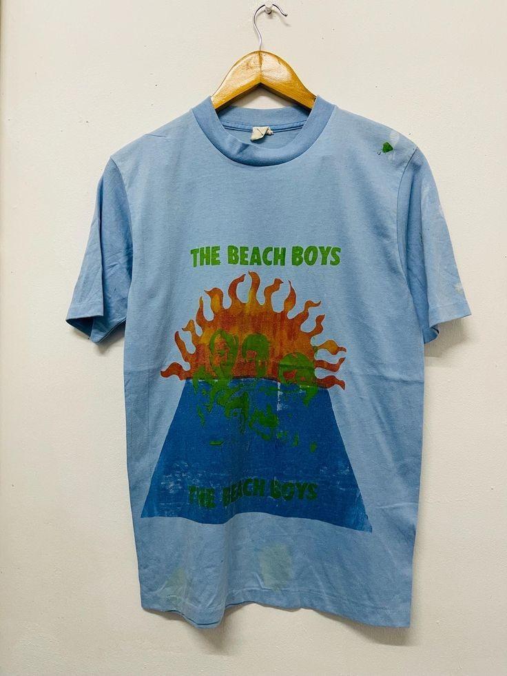 

Vintage 80s The Beach Boys Band TShirt Unisex SEG_430 Unisex T-Shirt 5XL різнокольоровий