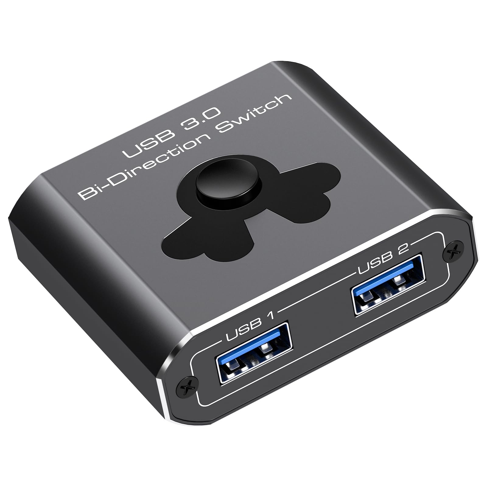 

Переключатель Двунаправленный Переключатель 2 Входа 1 Выход 1 Вход 2 Выхода SW216Y Переключатель USB-хаб Мышь Клавиатура Принтер Совместное использование 2 ПК Совместим с Mac