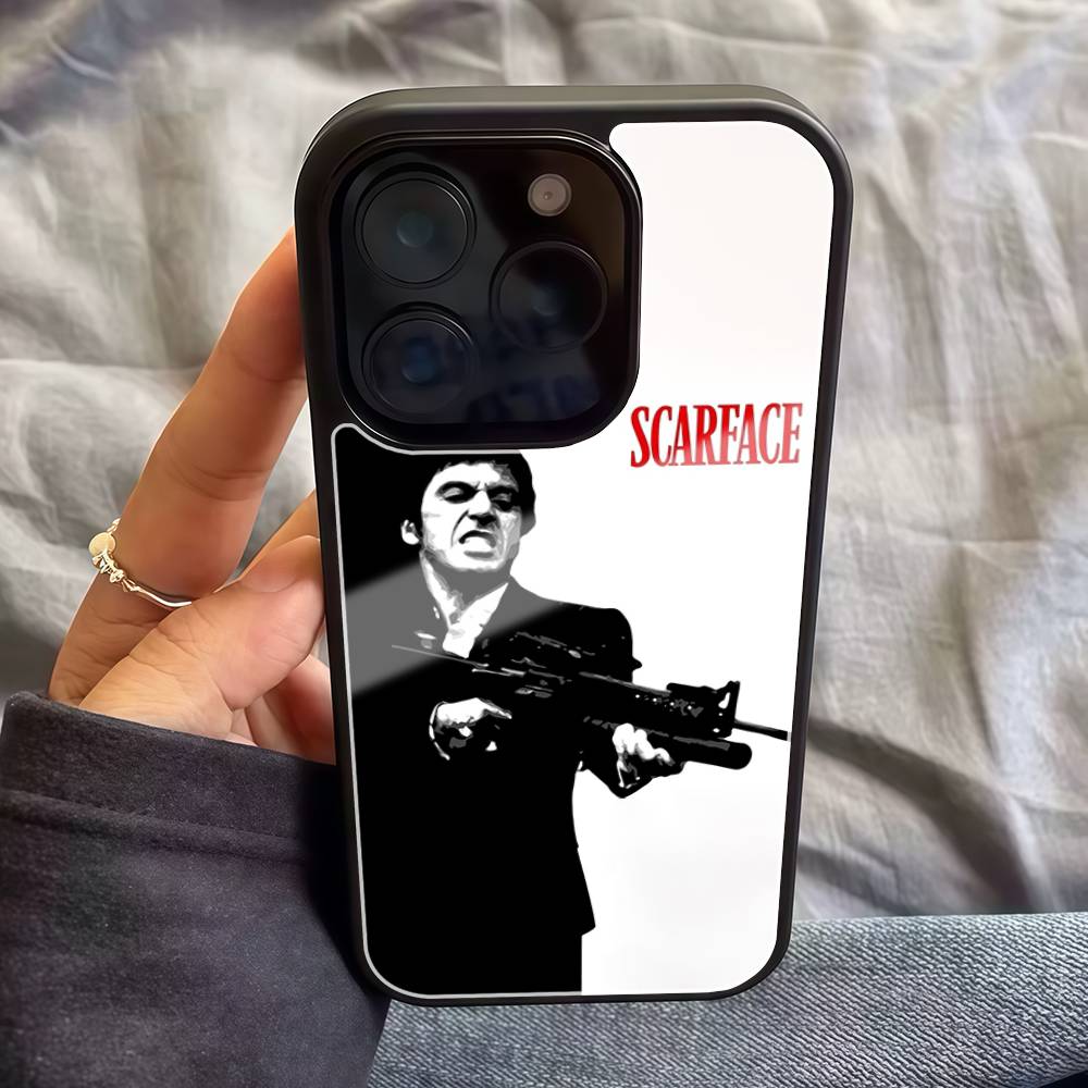 S-Scarface Movies Phone Case Hard Plastic Phone Case For Iphone 17 Air 16 15 14 13 12 11 Pro Max PC TPU