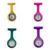 Nurse Silicone Lapel Watch Pin-on Students Quartz Gift Round Dial