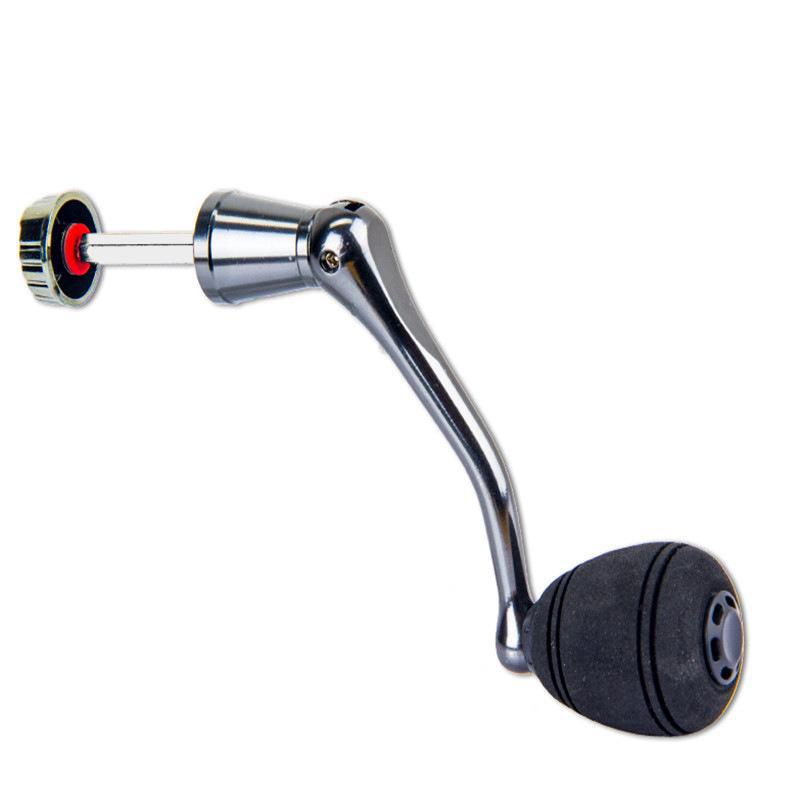 Manovella in Metallo CNC per Mulinello da Pesca con Impugnatura in EVA, Accessori per Mulinello da Spinning per una Rotazione Fluida.