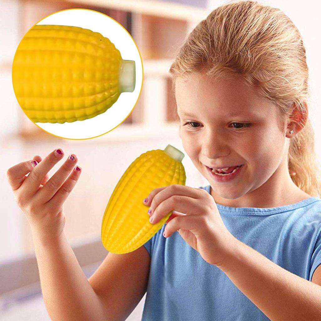Simulation Food Corn Squeezing Fun Cute Decompression Squeezing Toy Vent Relaxation Feel Super Soft