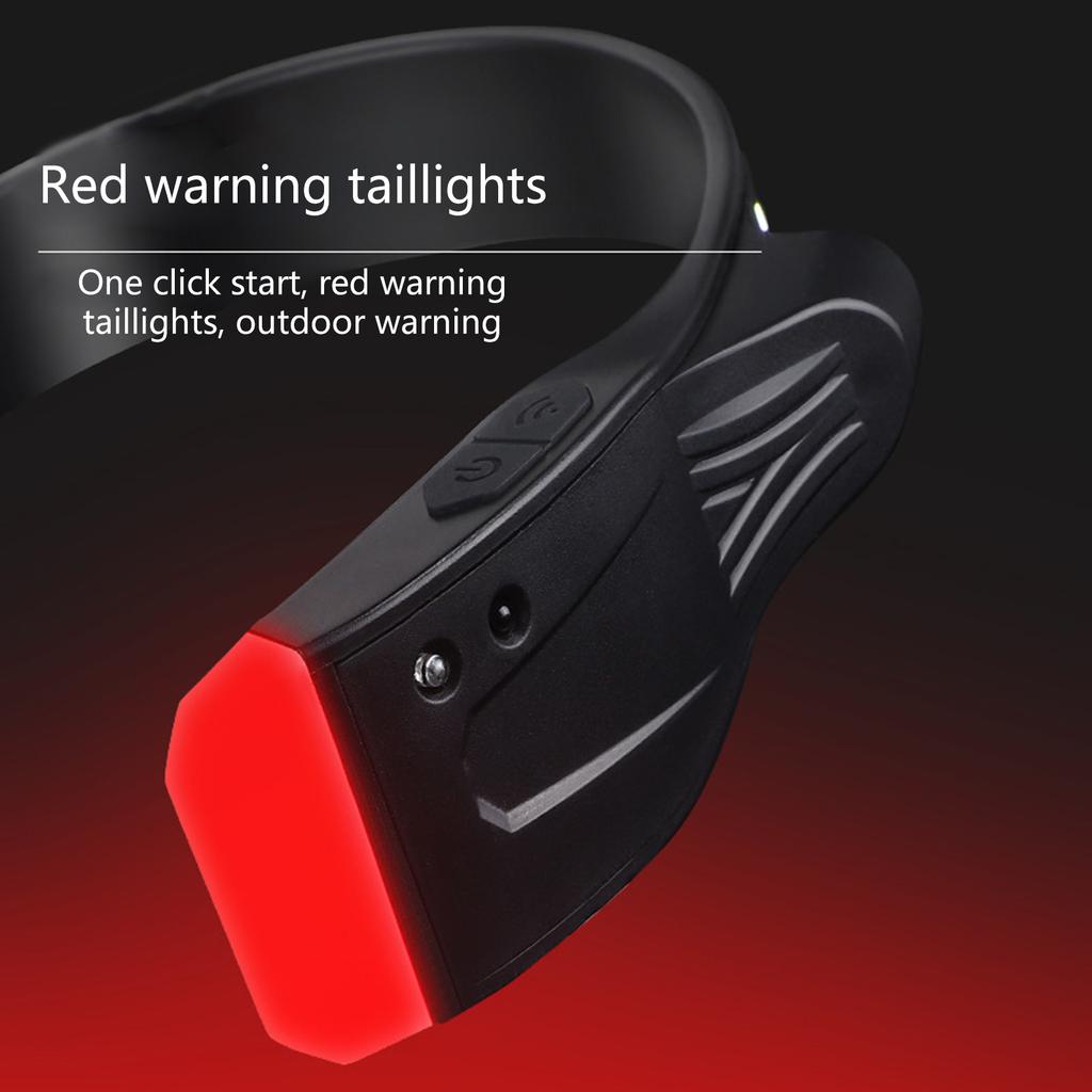 Hands release LED Head Torch USB Rechargeable Headlamps Motion Sensors Headlights 6 Light Modes IPX4 Waterproof Headligh
