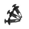 50PCS Car Retainer Clips Plastic Fasteners Kit Auto Trim Panel Clip Black Car Body Bumper Rivet Set Replacement Push Pin