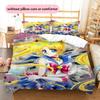 Sailor Moon Tsukino Usagi Main Duvet Cover & Pillowcases, Sailor Moon Fan Bedroom Bedding, Perfect Gift.chl