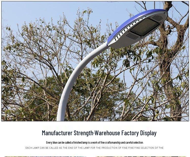 Outdoor LED Street Light Set - Super Bright, 6m/8m High Pole Ideal for Rural Roads and Courtyards